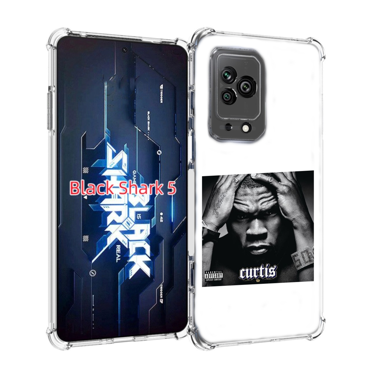 

Чехол MyPads 50 Cent - Curtis для Xiaomi Black Shark 5, Прозрачный, Tocco