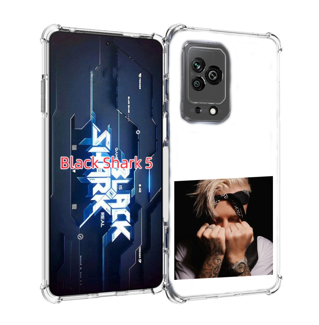 

Чехол MyPads 58 Егор Крид для Xiaomi Black Shark 5, Прозрачный, Tocco