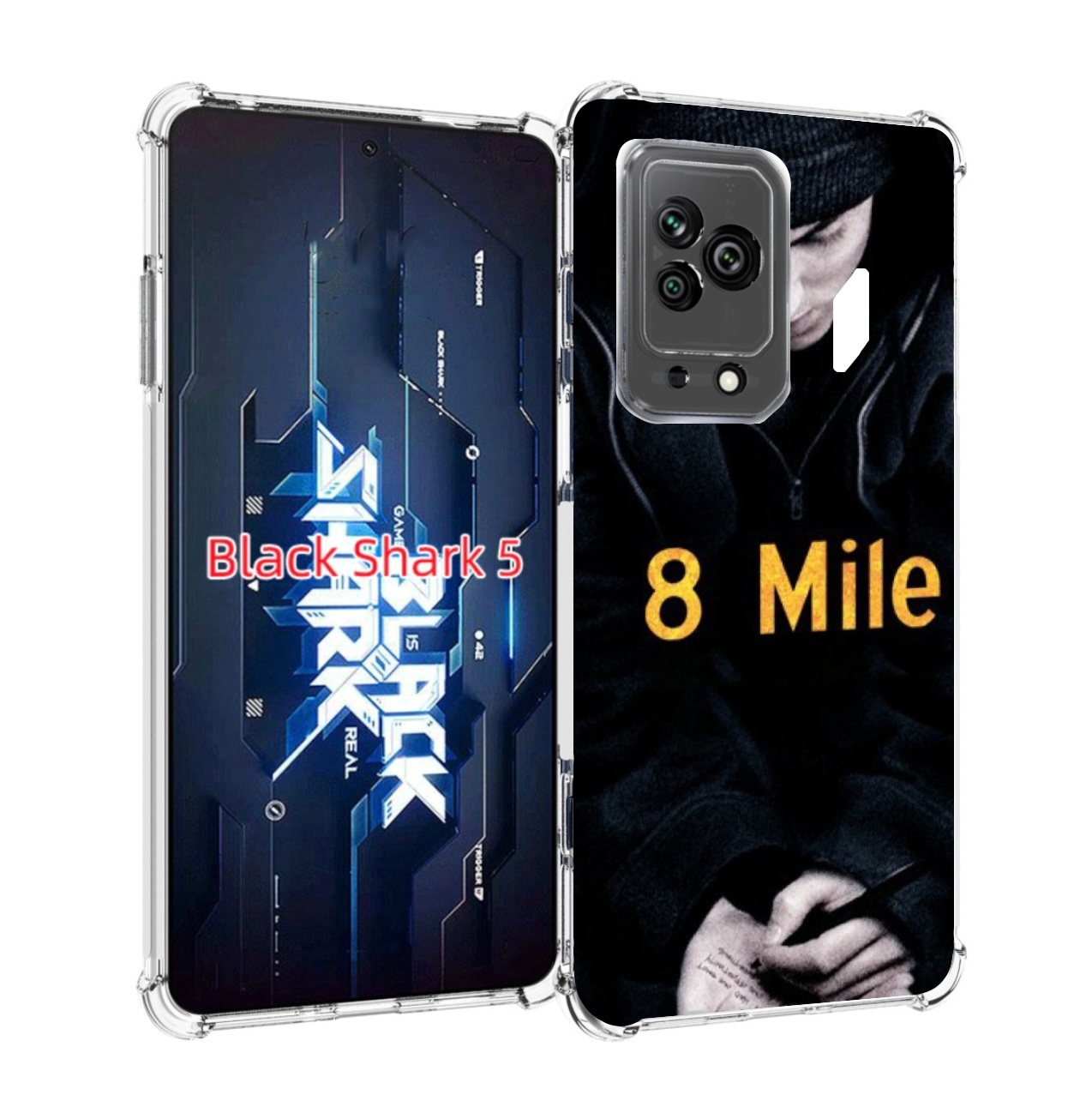 

Чехол MyPads 8 миля для Xiaomi Black Shark 5, Прозрачный, Tocco