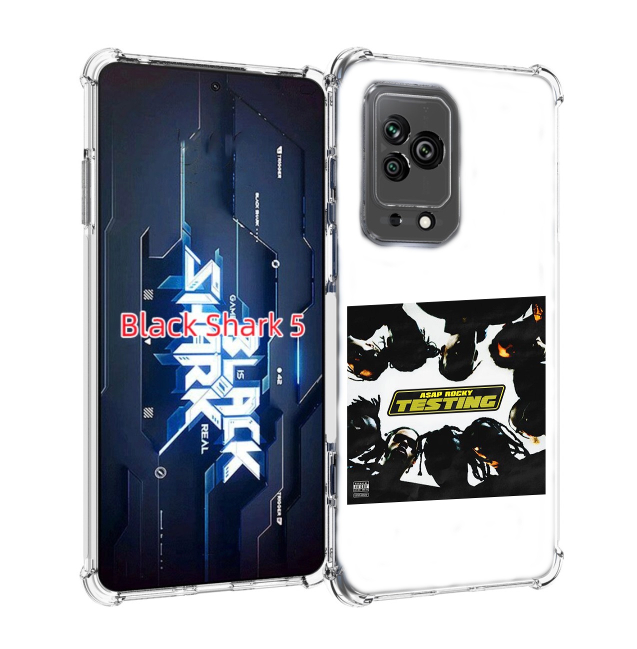 

Чехол MyPads ASAP Rocky - TESTING для Xiaomi Black Shark 5, Прозрачный, Tocco