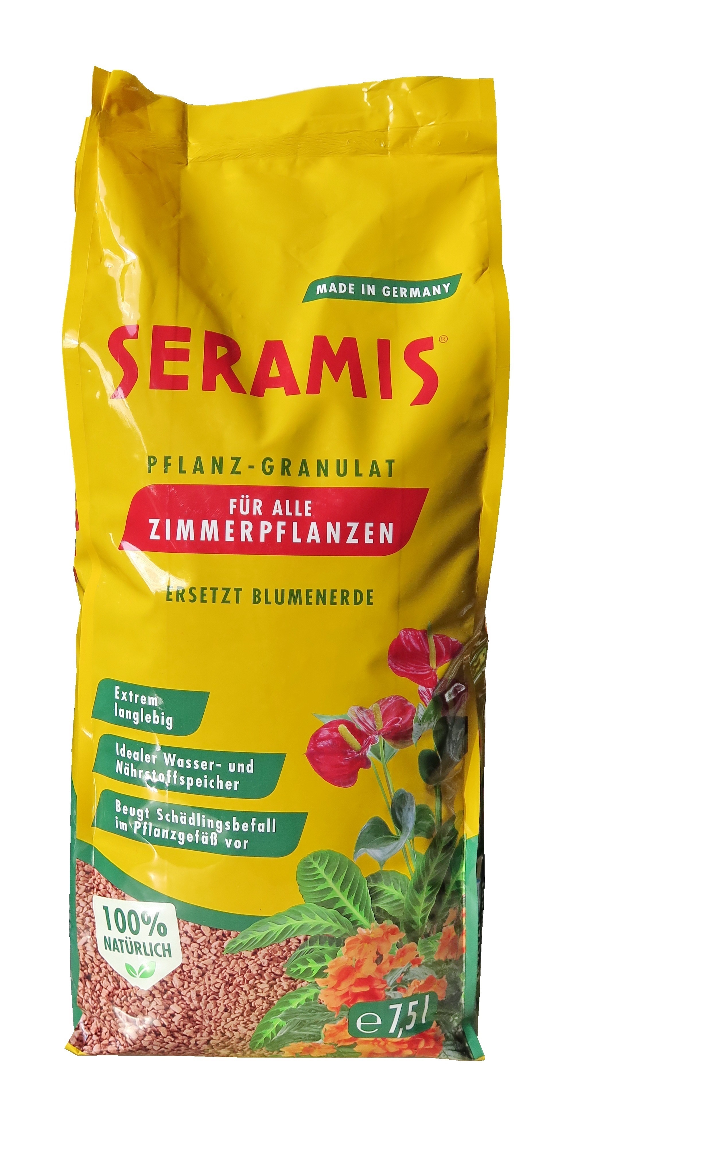 SERAMIS (Серамис) Гранулят УНИВЕРСАЛЬНЫЙ для посадки любых культурных растений, 7,5 л (Гер