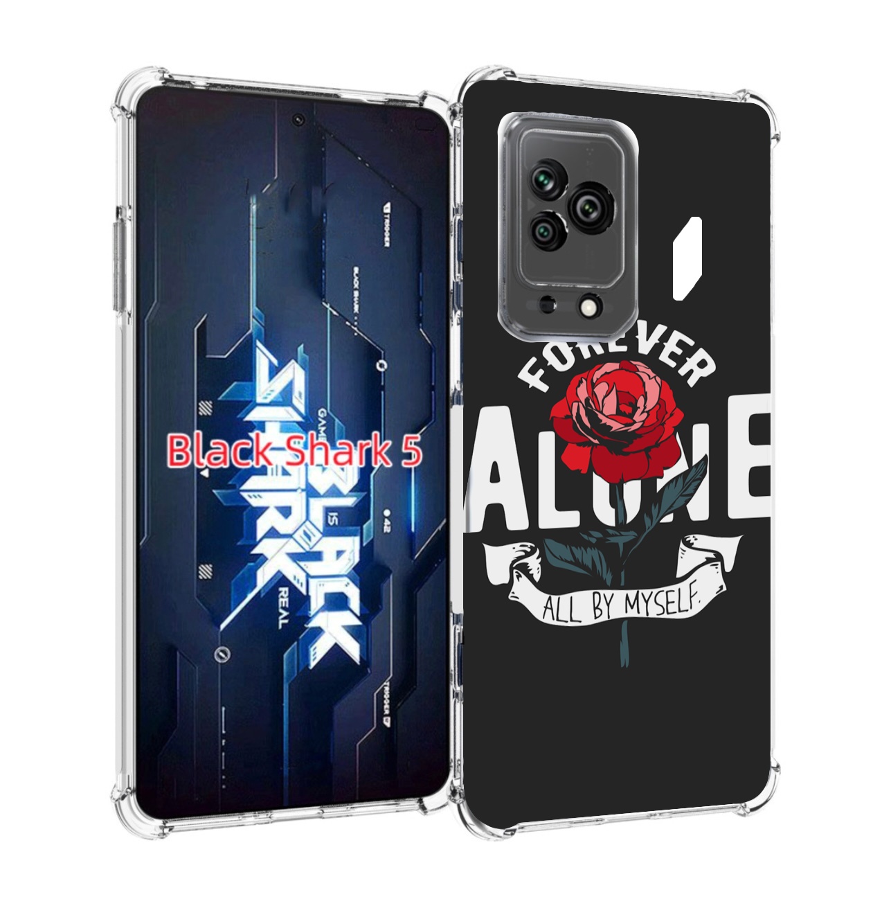

Чехол MyPads Alone для Xiaomi Black Shark 5, Прозрачный, Tocco