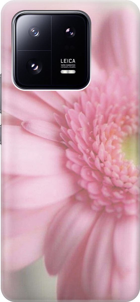 

Силиконовый чехол на Xiaomi 13 Pro Про с принтом "Розовая гербера", Розовый, 158969