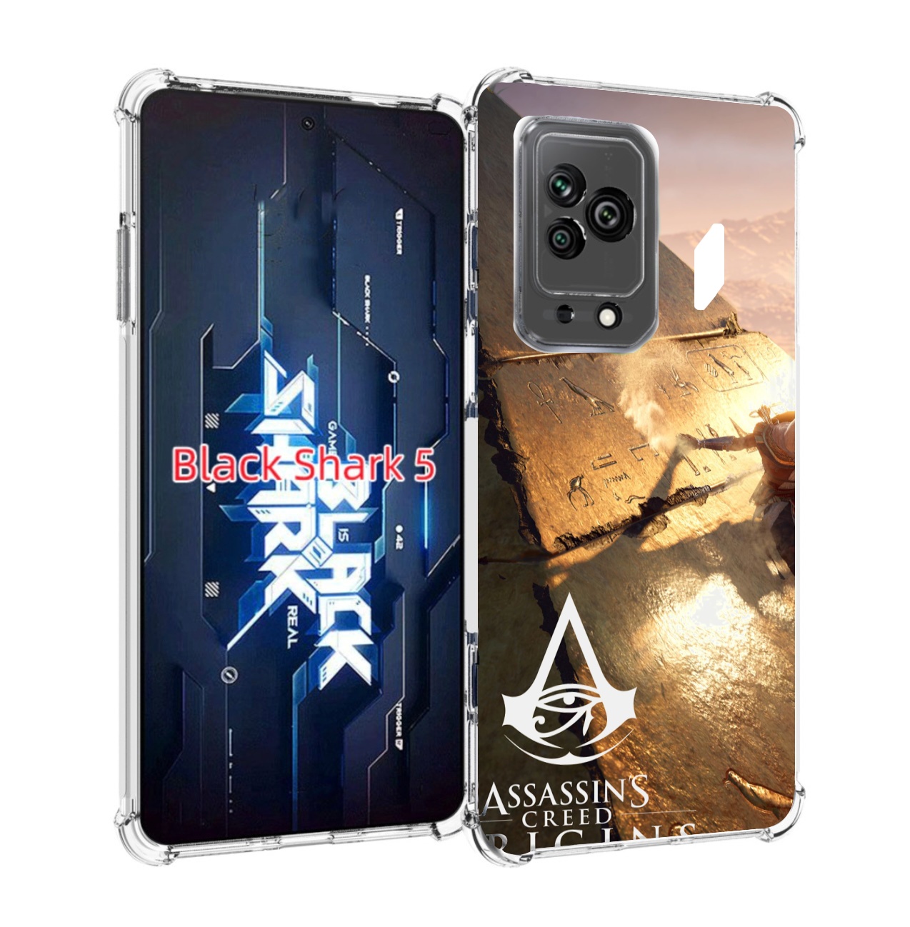 

Чехол MyPads Assassin's Creed Origins для Xiaomi Black Shark 5, Прозрачный, Tocco