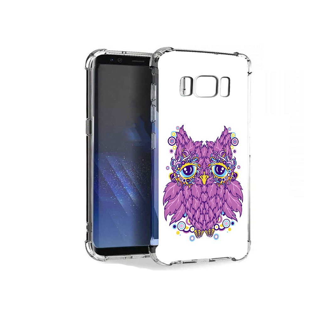 

Чехол MyPads Tocco для Samsung Galaxy S8+ Розовая сова, Tocco