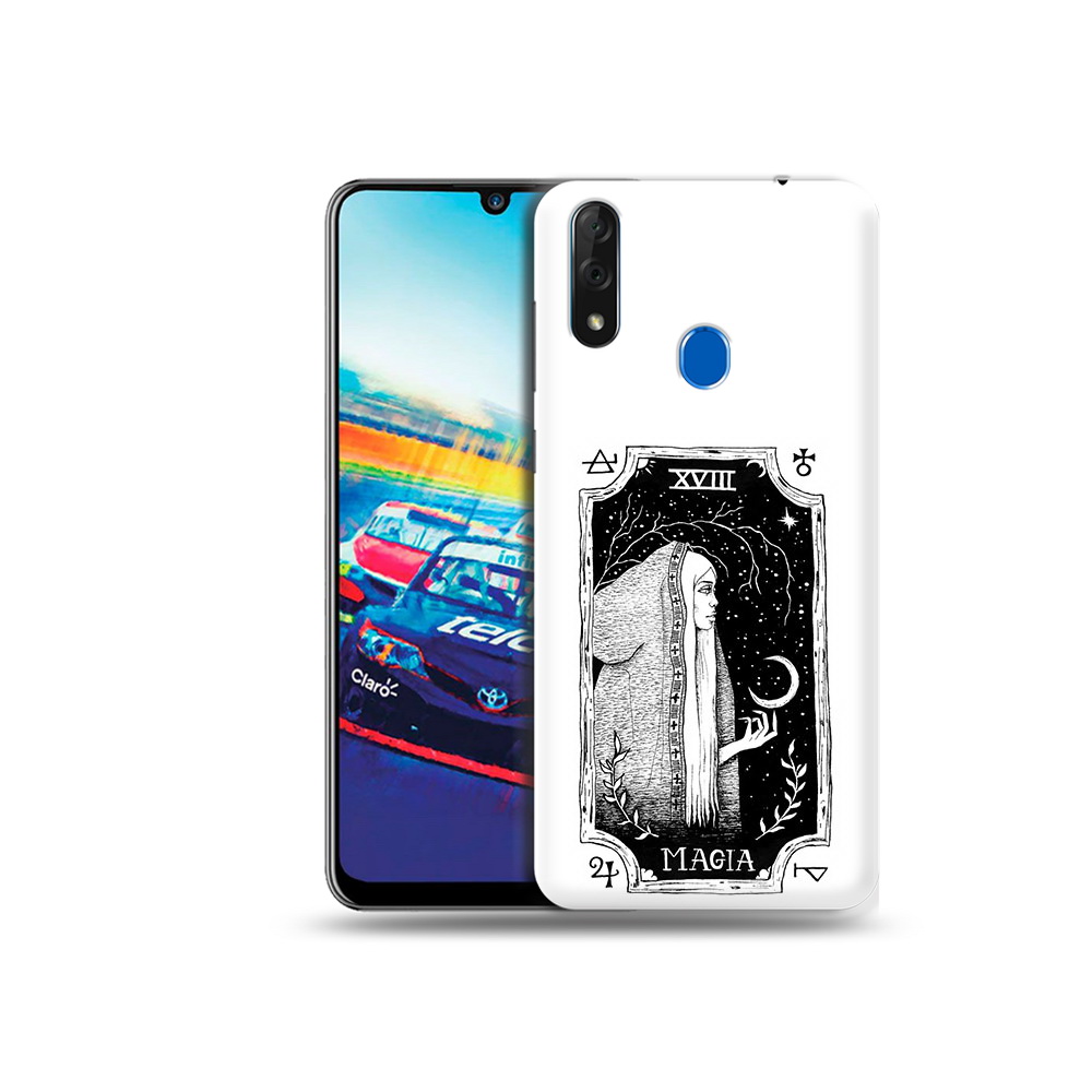 

Чехол MyPads Tocco для ZTE Blade V10 лунная магия (PT136503.455.447), Прозрачный, Tocco