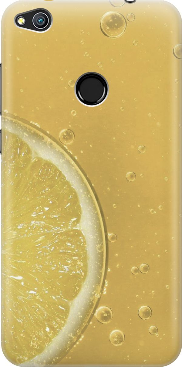 

Чехол на Honor 8 Lite/Huawei P8 Lite (2017) "Лимонад", Белый;желтый, 2759