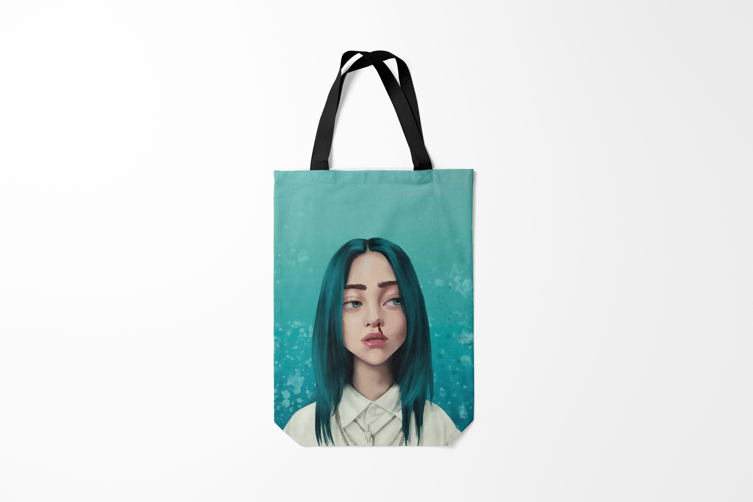 

Сумка шoппер унисекс Burnettie Billie Eilish БИЛЛИ АЙЛИШ Z, белый, Billie Eilish БИЛЛИ АЙЛИШ Z