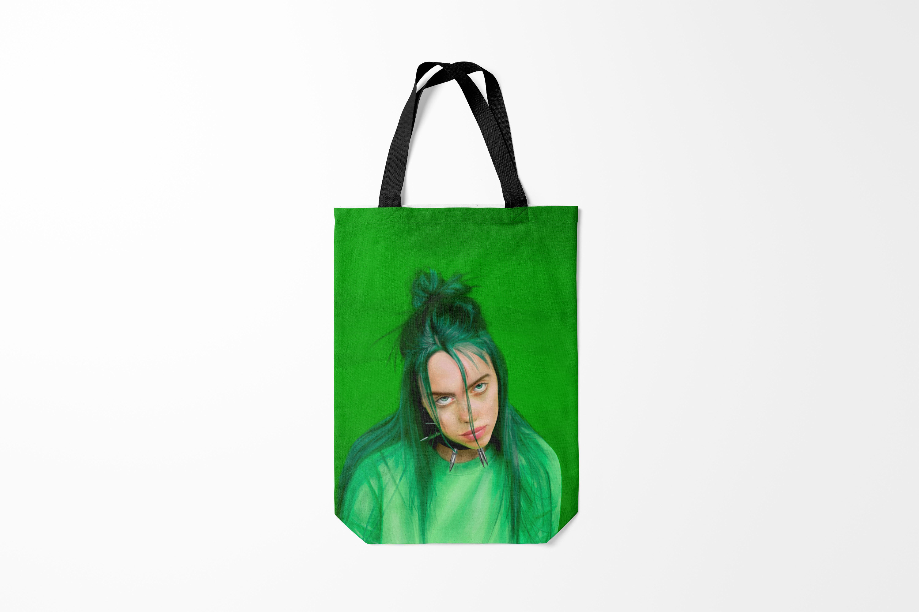 

Сумка шoппер унисекс Burnettie Billie Eilish БИЛЛИ АЙЛИШ Z, черный, Billie Eilish БИЛЛИ АЙЛИШ Z