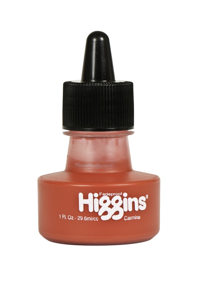 

Чернила пигментные Higgins Pigmented цвет кармин 296 мл