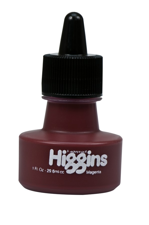 

Чернила пигментные Higgins Pigmented цвет маджента 296 мл