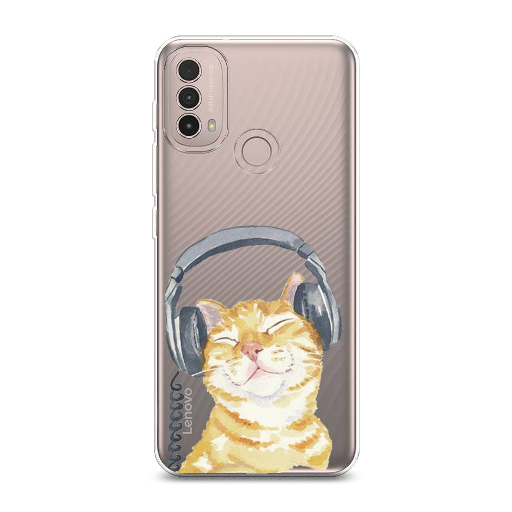 

Силиконовый чехол "Кот меломан" на Lenovo K14 Plus, Кот меломан