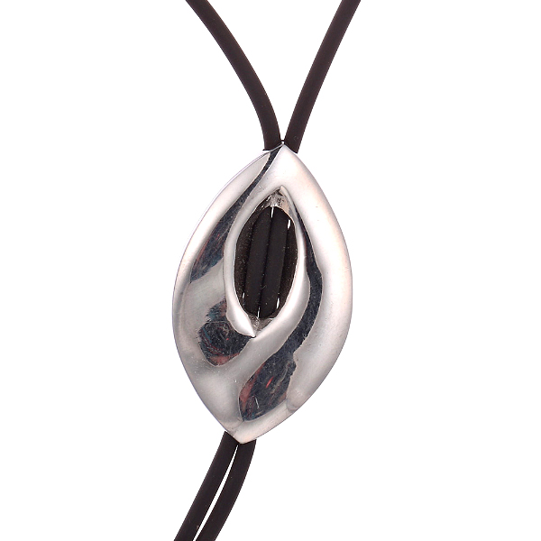 

Колье из серебра/каучука 40 см Element47 N100082_BKH_WG, N100082_BKH_WG