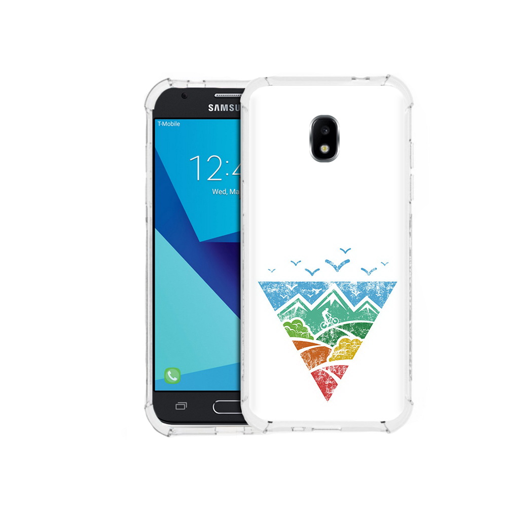 

Чехол MyPads Tocco для Samsung Galaxy J3 (2017) Лес земля море чайки (PT74067.575.105), Прозрачный, Tocco