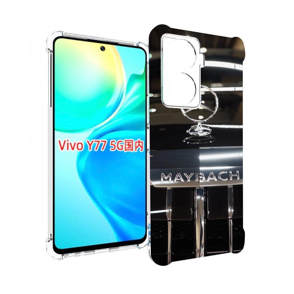 

Чехол Mypads Maybach 2 Для Vivo Y77 5G, Прозрачный, Tocco