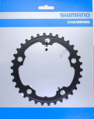 фото Звезда передн. shimano, для fc-rs400, 34t-na, черн. для 50-34t y1vm34000, шт