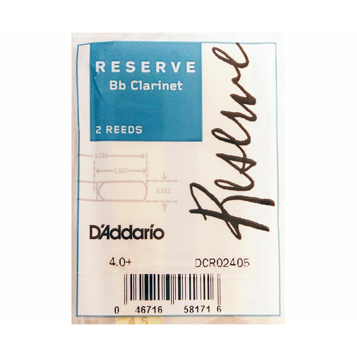 

Трости для кларнета Bb DAddario Woodwinds Rico DCR02405, Woodwinds Rico DCR02405