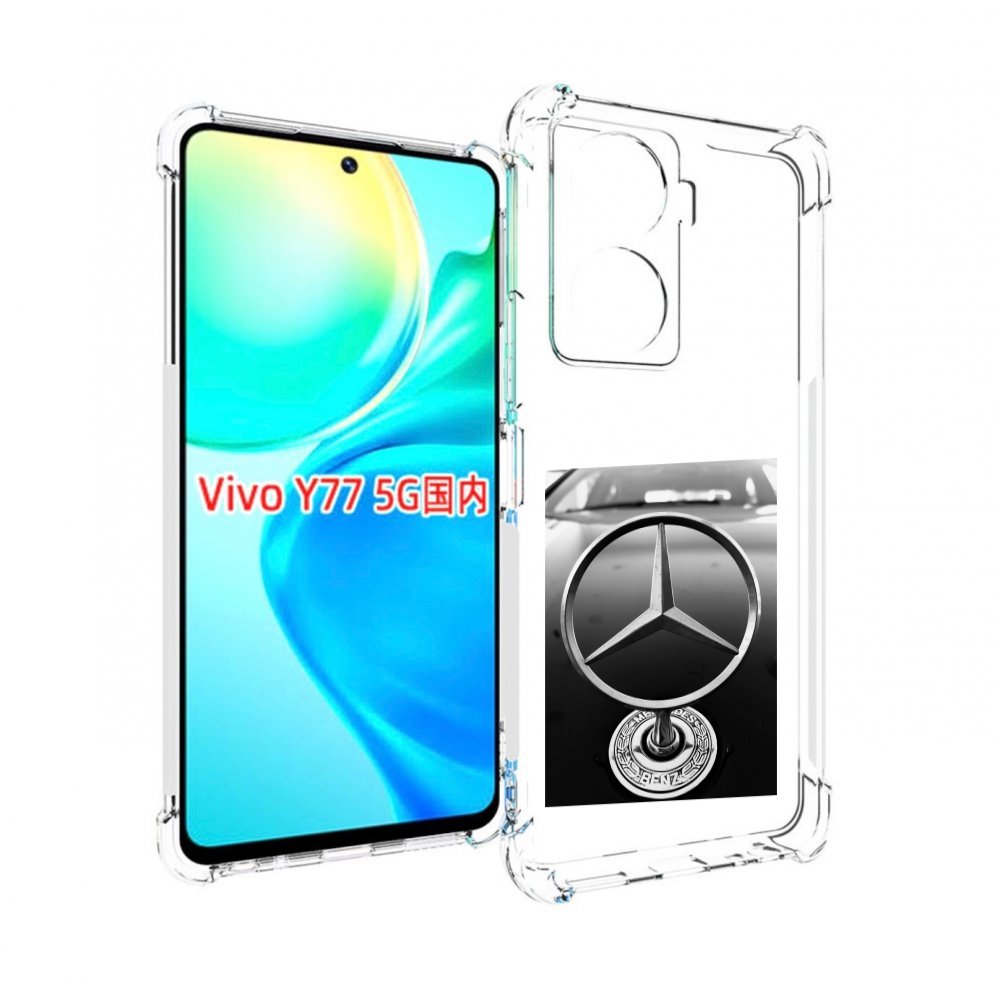 

Чехол Mypads Mercedes 6 Мужской Для Vivo Y77 5G, Прозрачный, Tocco