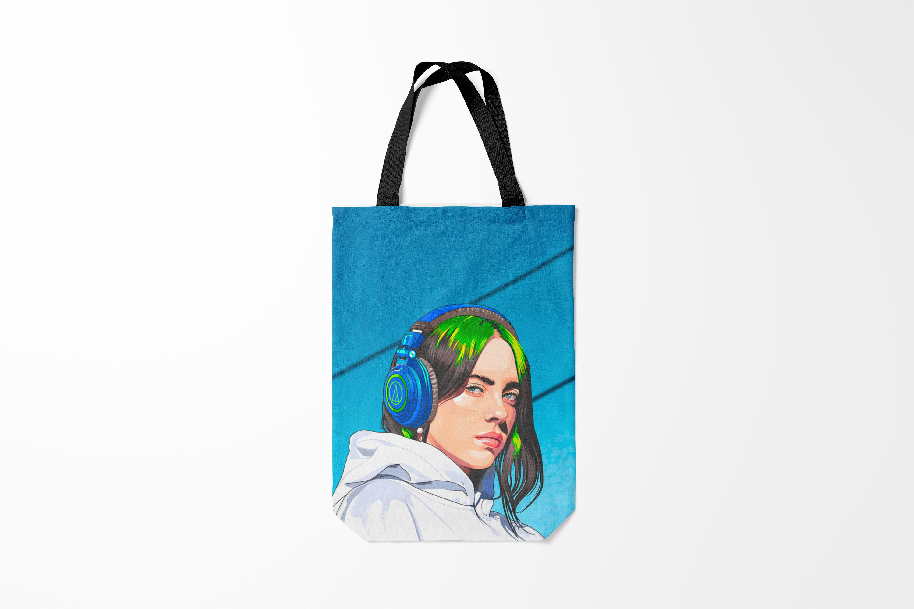 

Сумка шoппер унисекс Burnettie Billie Eilish БИЛЛИ АЙЛИШ Z, разноцветный, Billie Eilish БИЛЛИ АЙЛИШ Z