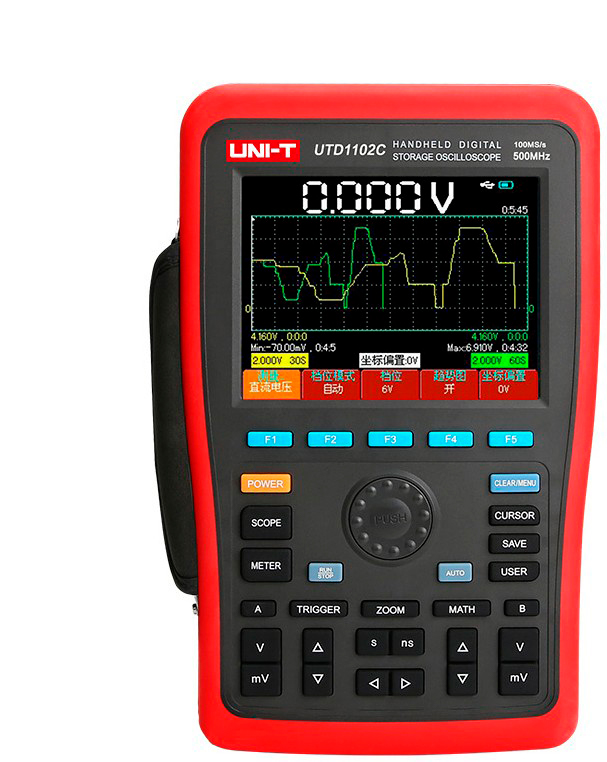 

Портативный осциллограф UNI-T UTD1102C