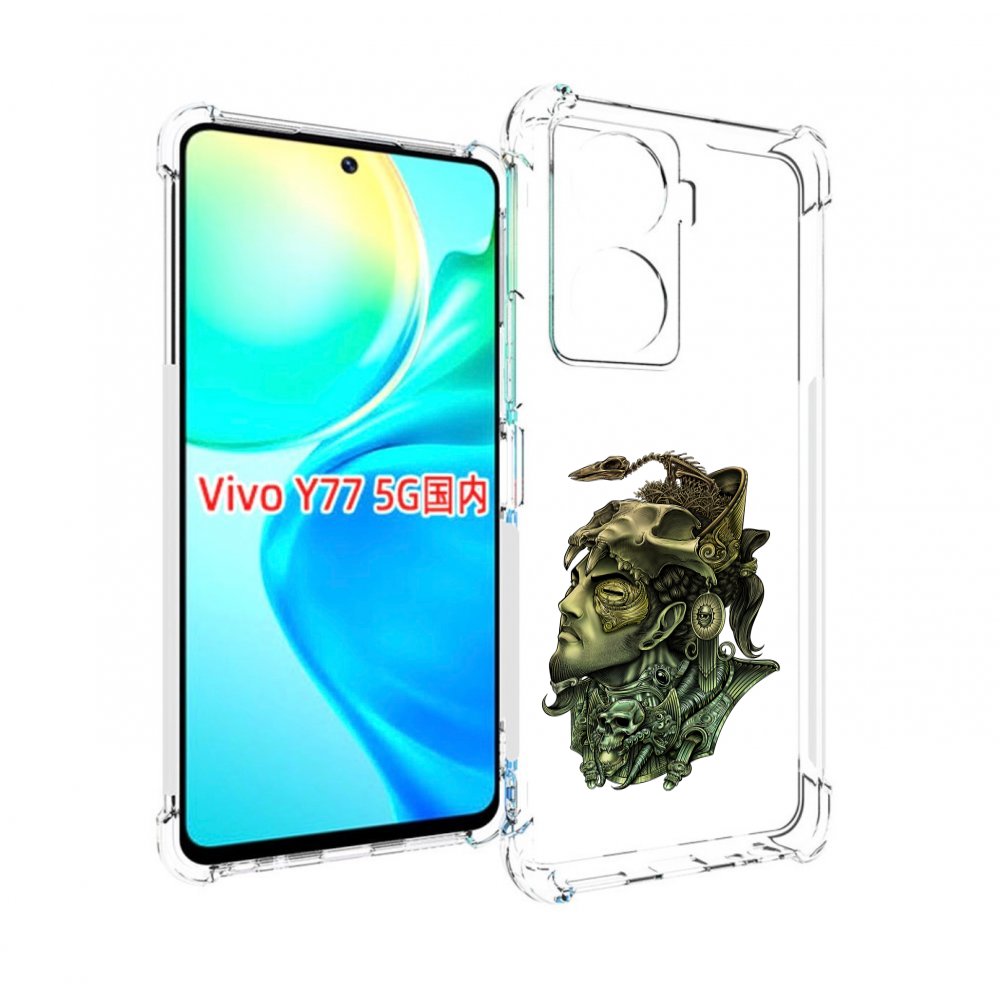 

Чехол MyPads бронзовый воин для Vivo Y77 5G, Прозрачный, Tocco