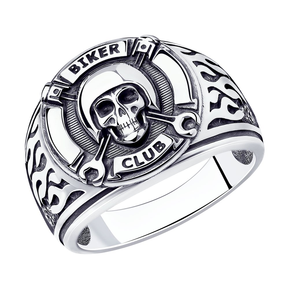 

Кольцо печатка из серебра р. 19 SOKOLOV 95010167, 95010167