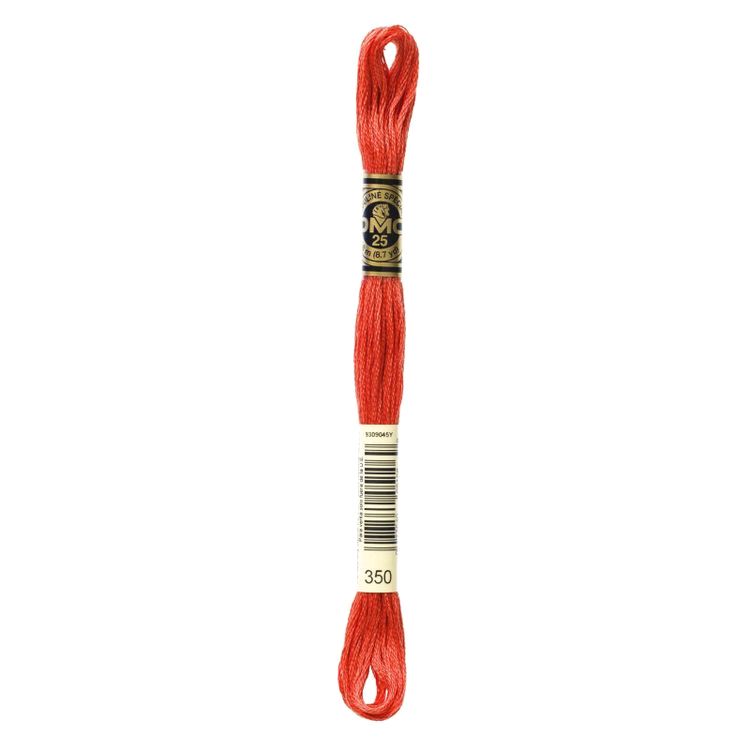 

Нитки мулине DMC 0350, 8 м, Красный