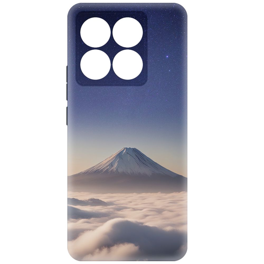 

Чехол-накладка Krutoff Soft Case Япония, Фудзияма для Xiaomi 14T черный