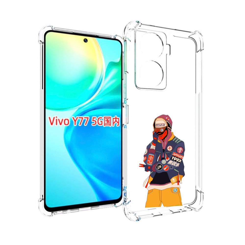 

Чехол MyPads модник для Vivo Y77 5G, Прозрачный, Tocco