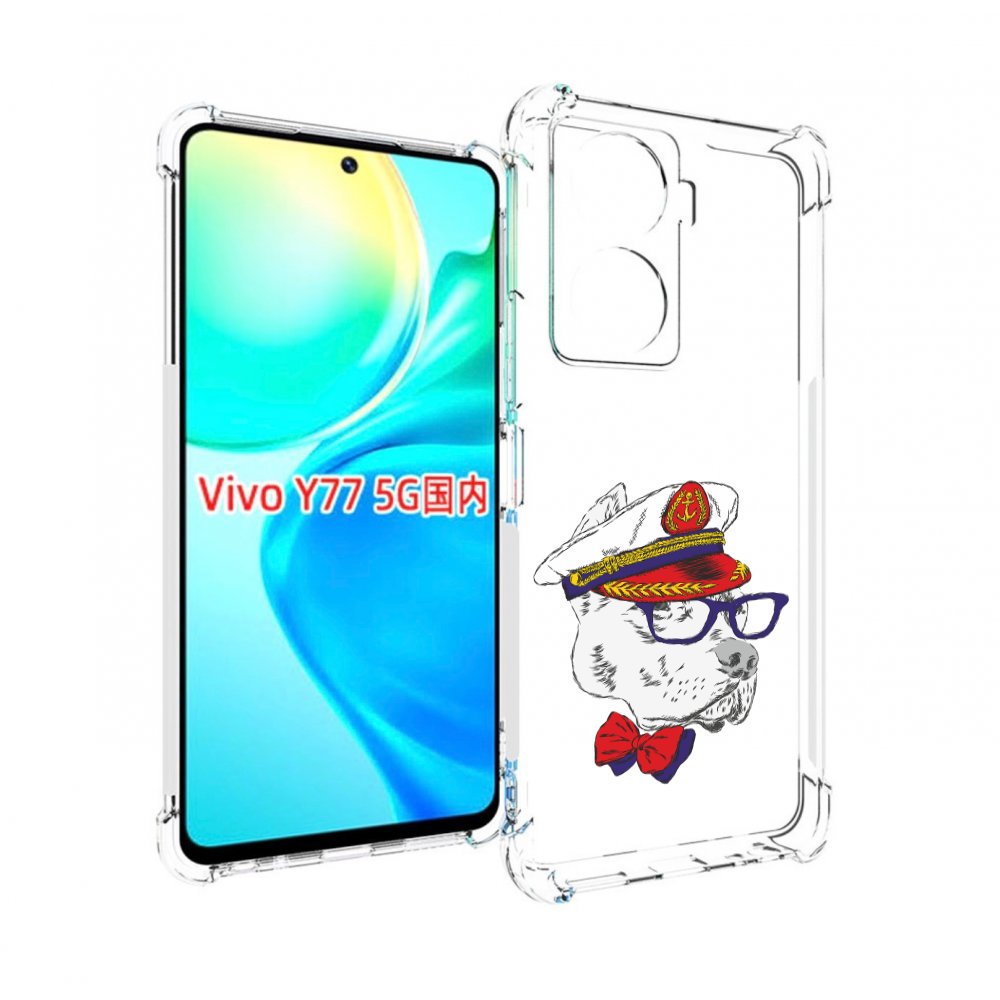 

Чехол MyPads бульдог для Vivo Y77 5G, Прозрачный, Tocco