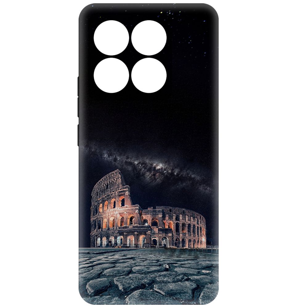 

Чехол-накладка Krutoff Soft Case Италия, Колизей для Xiaomi 14T черный