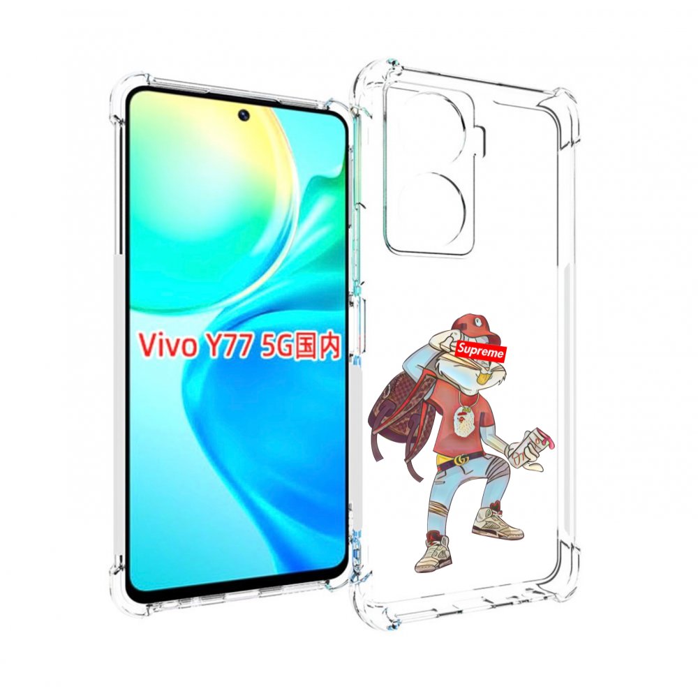 

Чехол MyPads моднявый-заяц детский для Vivo Y77 5G, Прозрачный, Tocco