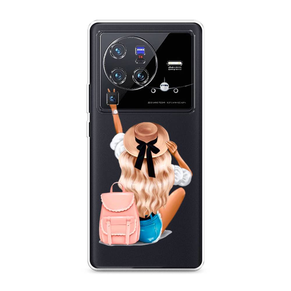 

Чехол Awog на Vivo X80 Pro "Автостопом самолетом", Разноцветный, 266650-7