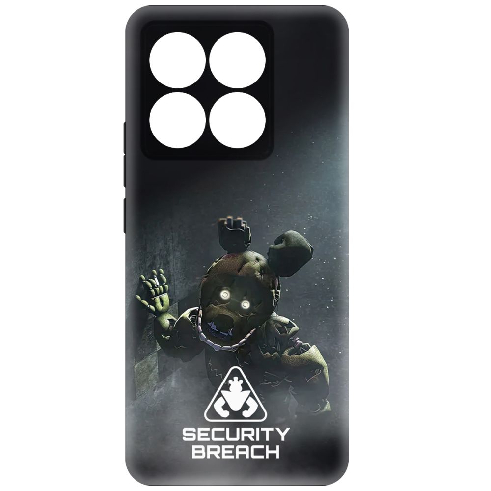 

Чехол-накладка Krutoff Soft Case ФНАФ - Нарушение безопасности для Xiaomi 14T черный