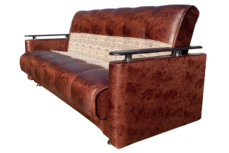 

Диван-кровать Многомеб Престиж коричневая экозамша, Престиж