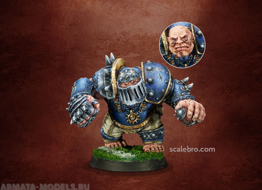 

SG-001 Декоративная фигурка из смолы Огр Рыцарь Ogre Knight
