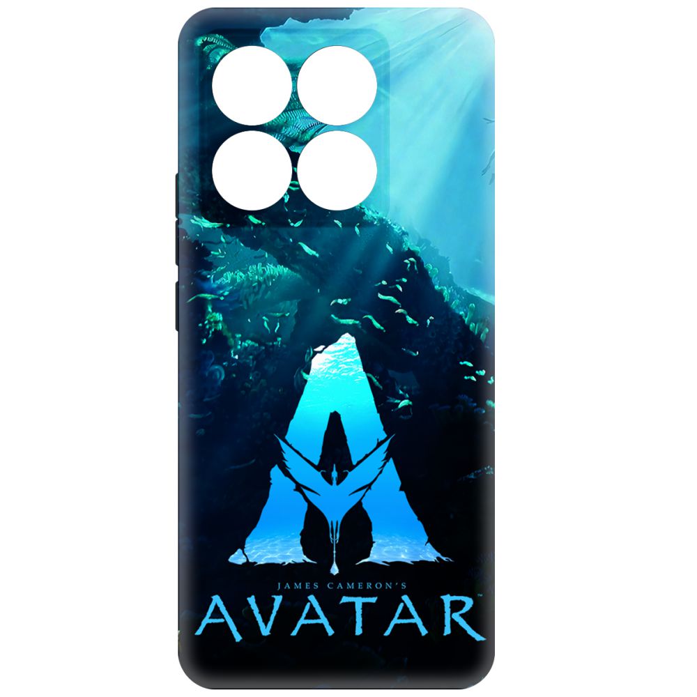 

Чехол-накладка Krutoff Soft Case Аватар - Цветное лого для Xiaomi 14T черный