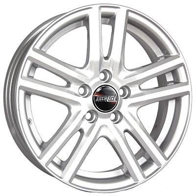 

Колесный диск Tech-line 429 (S) 5.5xR14 ET43 4*100 D60.1, Серебристый