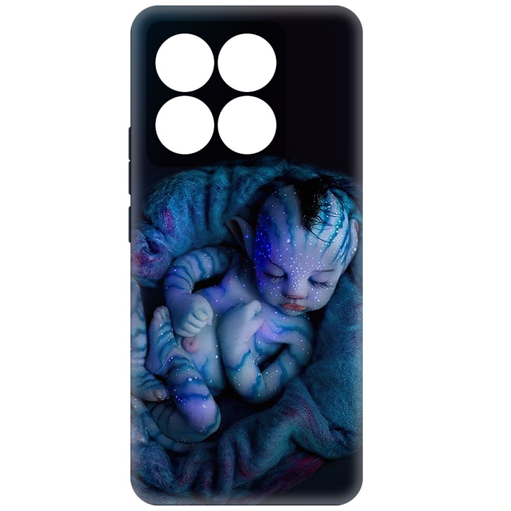 

Чехол-накладка Krutoff Soft Case Аватар - Малышка для Xiaomi 14T черный