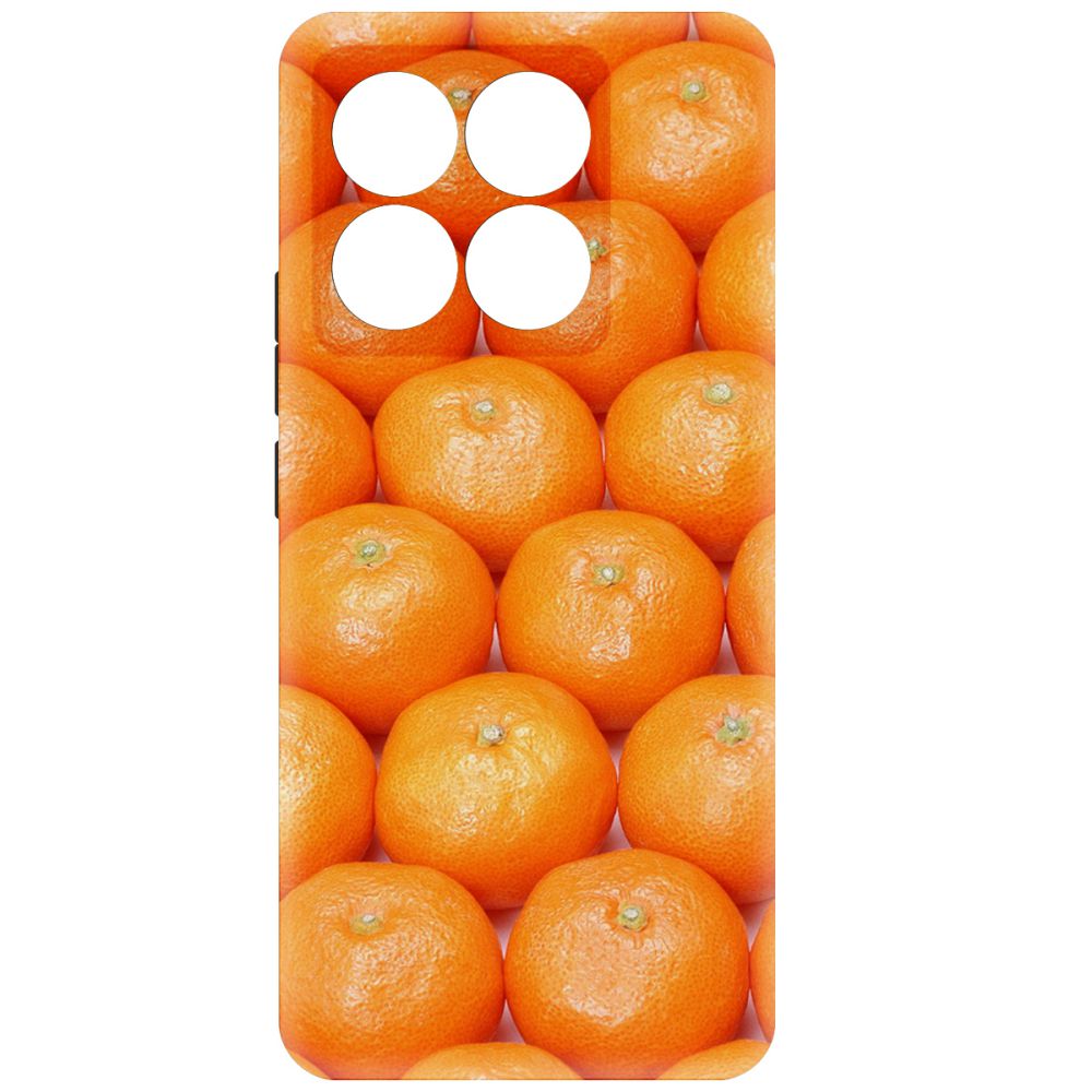 

Чехол-накладка Krutoff Soft Case Мандаринки для Xiaomi 14T черный