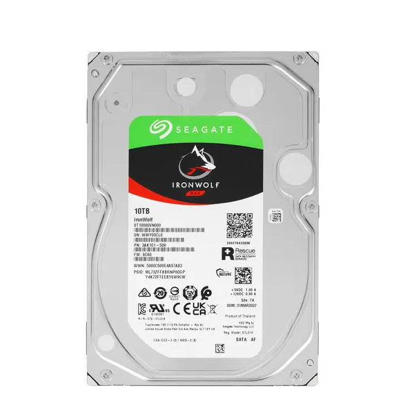 

Жесткий диск Seagate IronWolf 10 ТБ (ST10000VN000), IronWolf