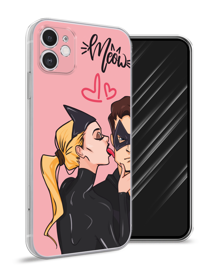 

Чехол Awog на Apple iPhone 11 "Kiss of Cat Woman", Розовый;черный;бежевый, 12150-1