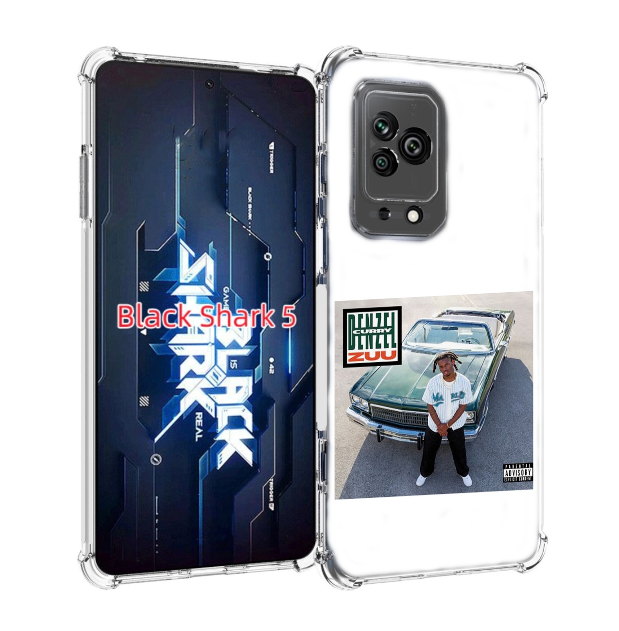 

Чехол MyPads Denzel Curry - ZUU для Xiaomi Black Shark 5, Прозрачный, Tocco