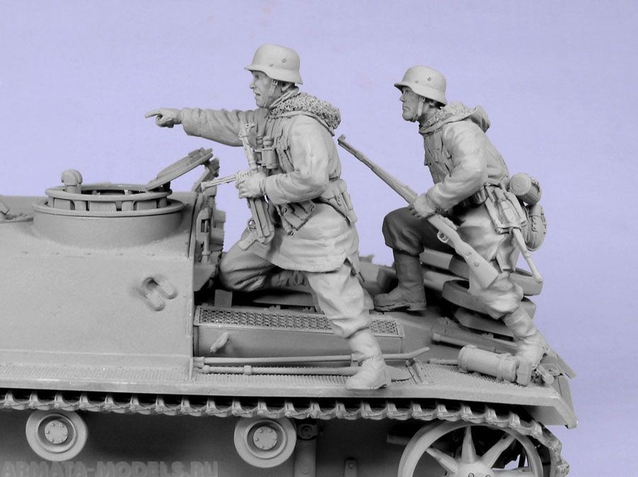

T-35027 Панцергренадры СС III Харьков, зима 1943 г 2