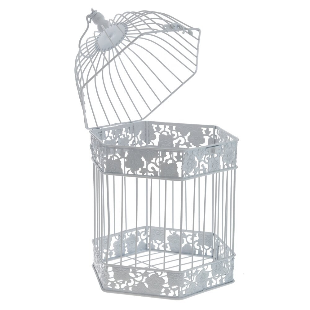 

Клетка декоративная Flando 26x23x42 см 800334, Белый