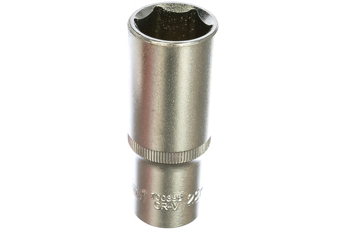 

Головка 1/2" 22 мм 6 гранная удлиненная KRAFT