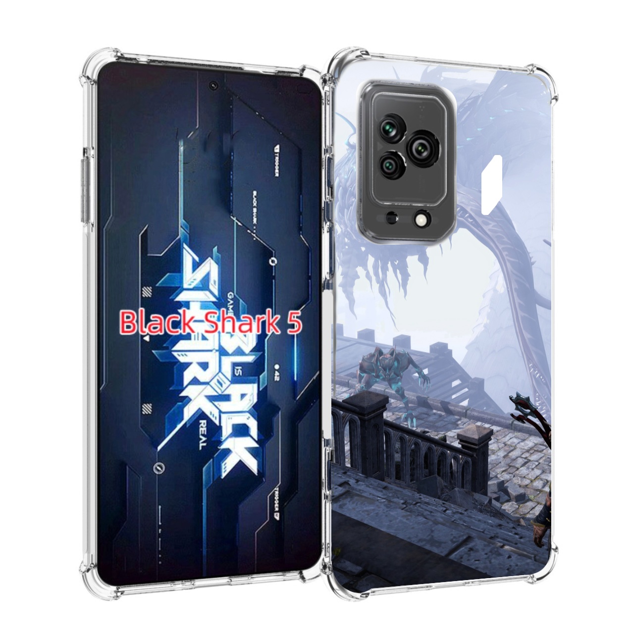 

Чехол MyPads Divinity Original Sin II для Xiaomi Black Shark 5, Прозрачный, Tocco