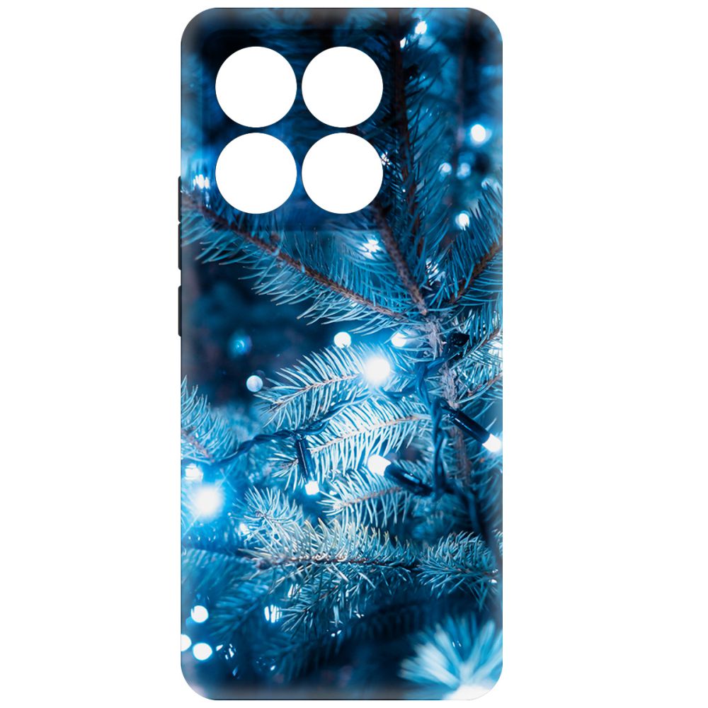

Чехол-накладка Krutoff Soft Case Гирлянда для Xiaomi 14T черный
