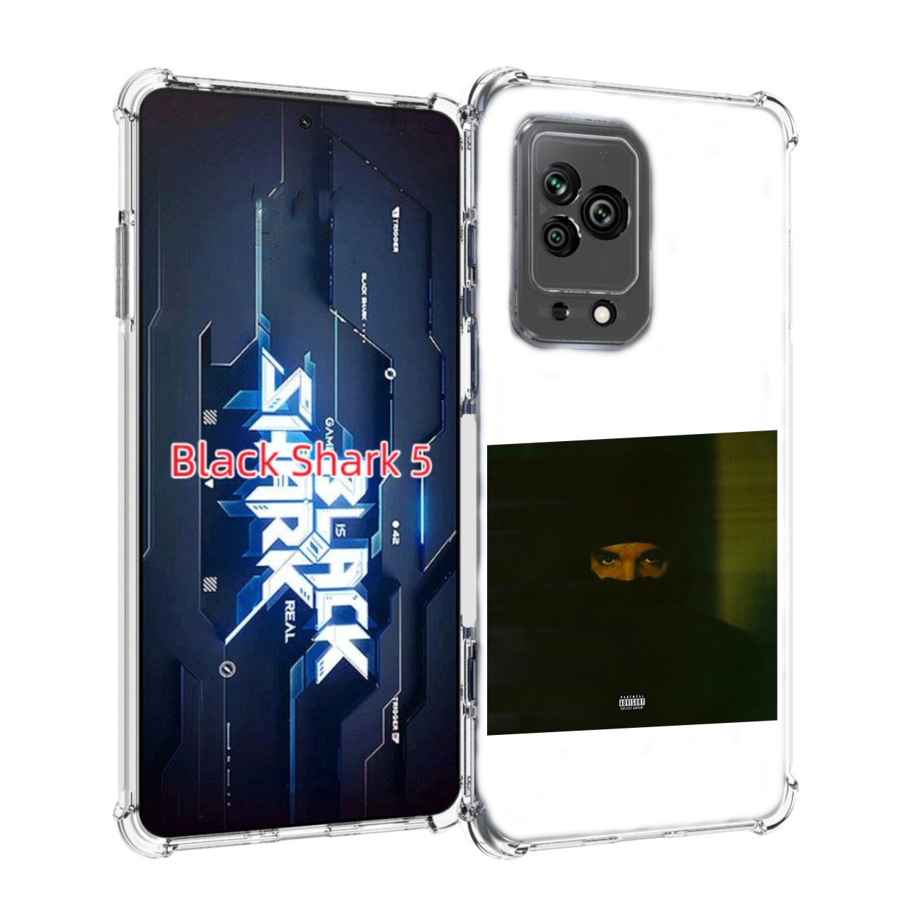 

Чехол MyPads Drake - Dark Lane Demo Tapes для Xiaomi Black Shark 5, Прозрачный, Tocco