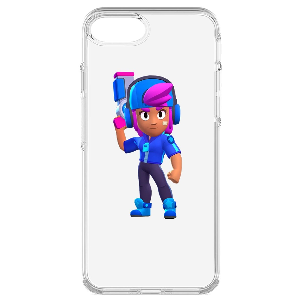 

Чехол-накладка Brawl Stars-Звёздная Шелли для iPhone 7/8/SE